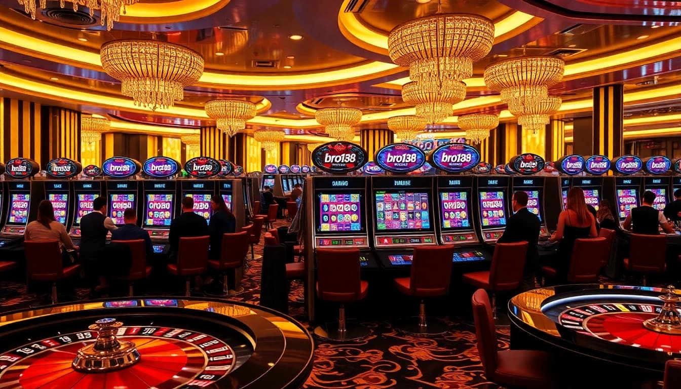 Bro138 slots attract players with high-stakes excitement and vibrant designs.