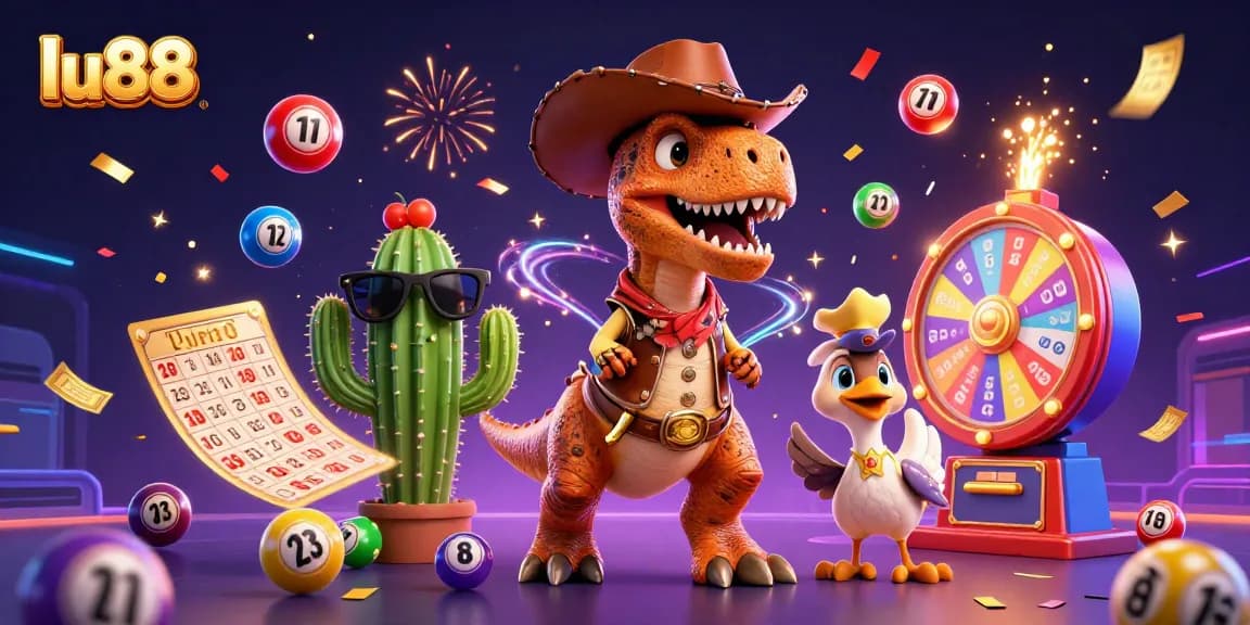 lu88 energizes players with vibrant lottery elements in a dynamic festival scene