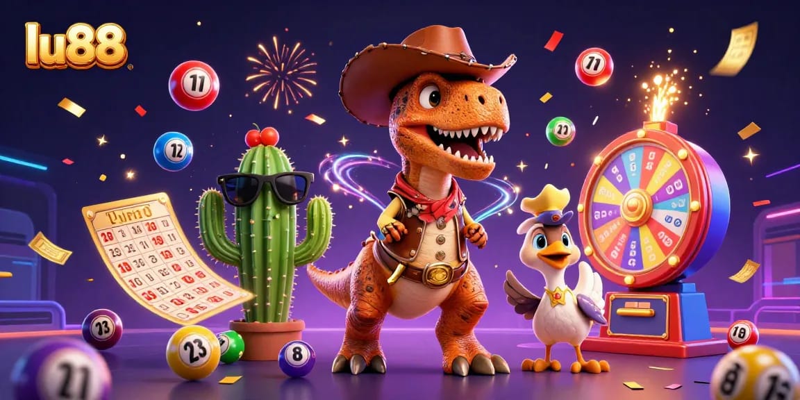 lu88 energizes players with vibrant lottery elements in a dynamic festival scene
