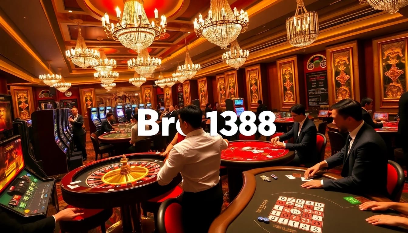 Experience high-stakes excitement at Bro138's premium casino platform with elegant gameplay.