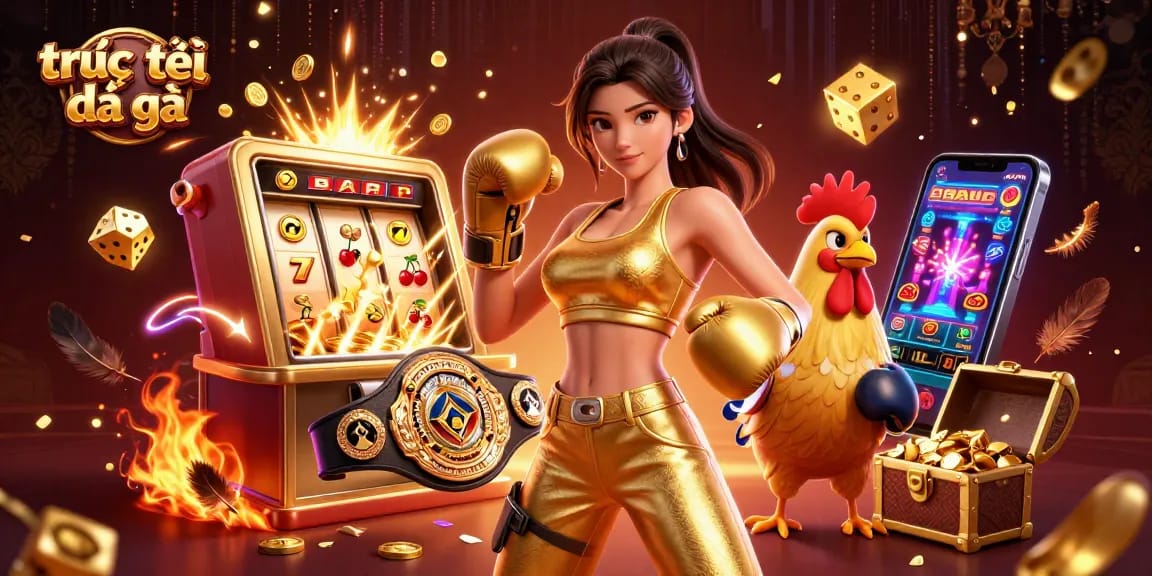 Experience the excitement of trực tiếp đá gà in an energetic boxing arena with dynamic visuals and stunning graphics.