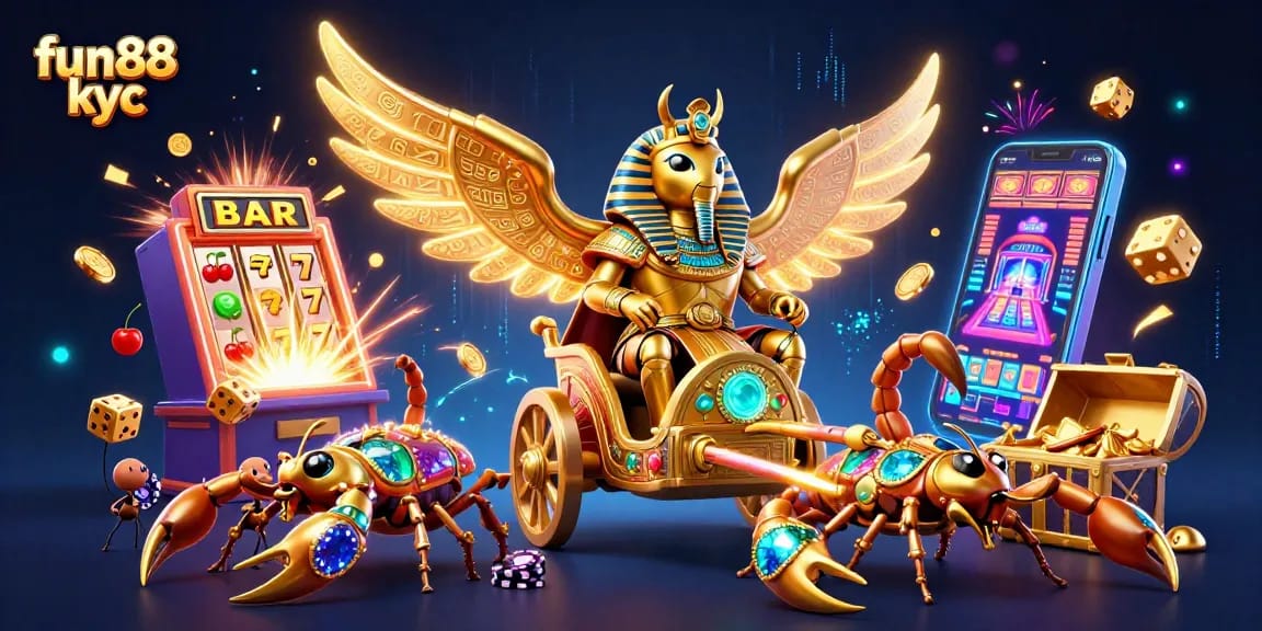 Tham gia cá cược tại fun88 kyc với trò chơi slot đa dạng và ưu đãi hấp dẫn