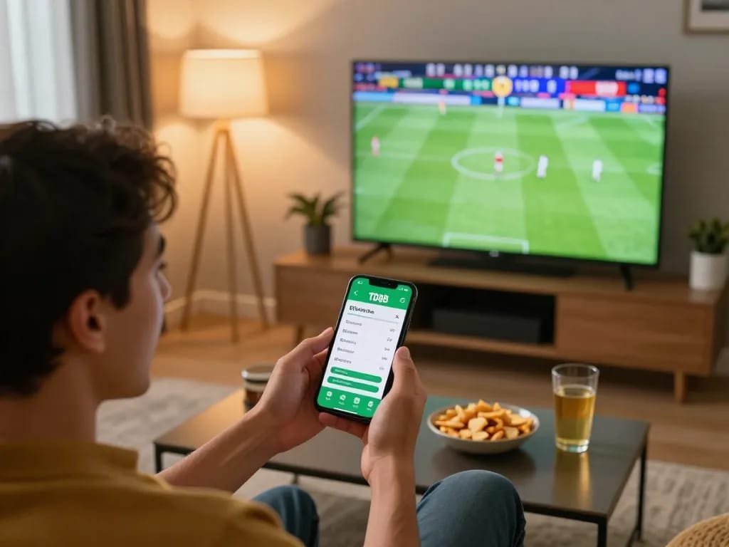 Engage with TD88 bet app for exciting live sports betting experiences at home.