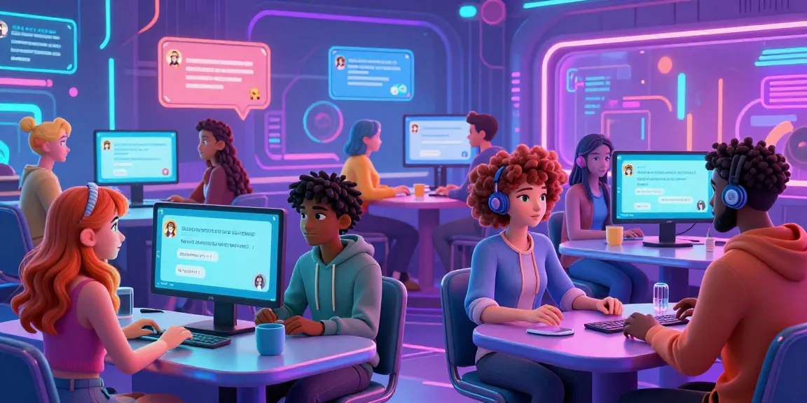 Engaging character ai nsfw chat environment showcasing dynamic avatars and vibrant user interactions.
