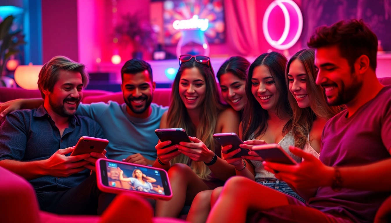 Adults enjoying sex games in a cozy, vibrant setting with devices.
