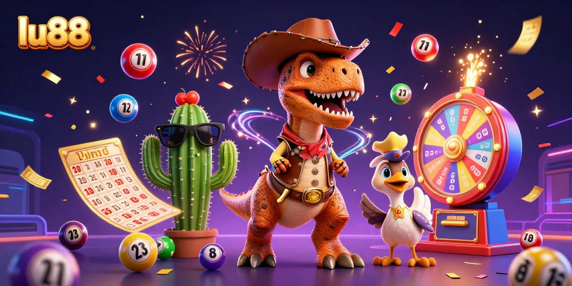 lu88 energizes players with vibrant lottery elements in a dynamic festival scene