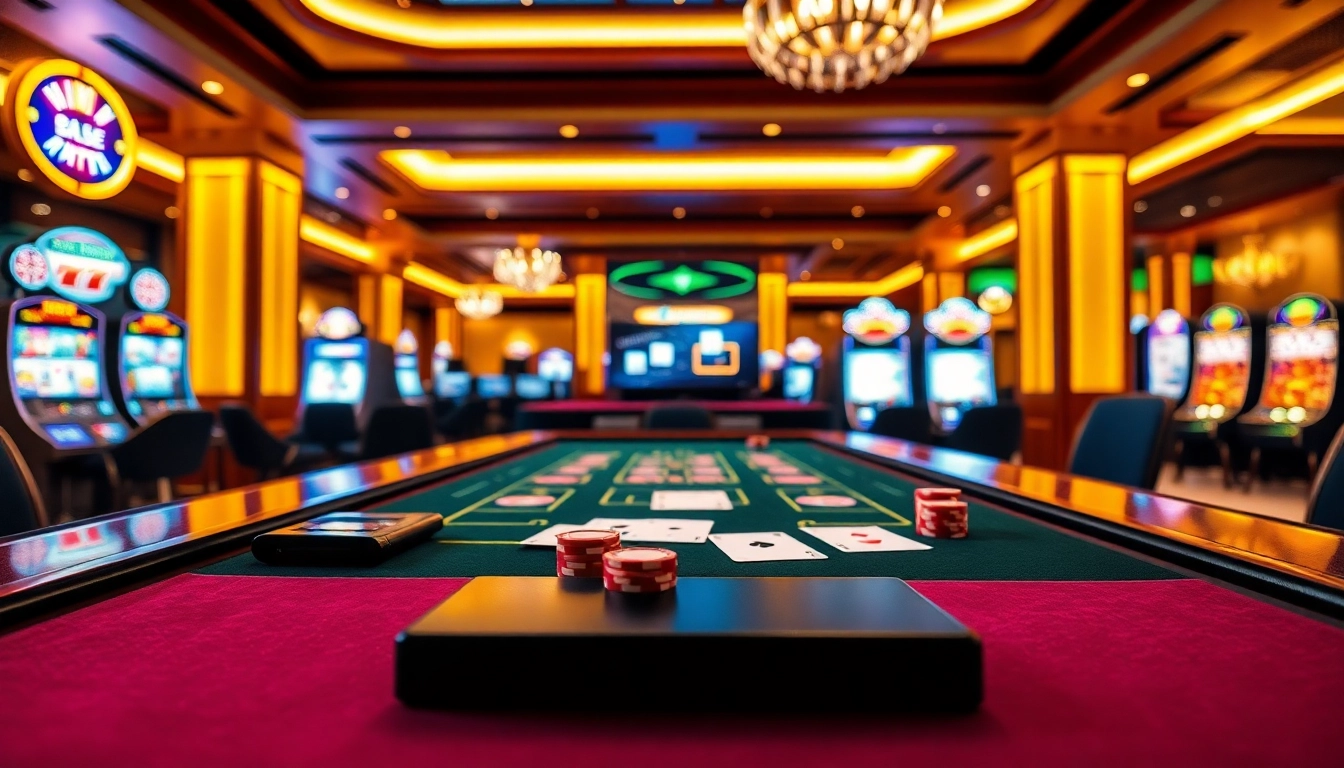 Experience sbobet login indonesia in an elegant online casino interface filled with vibrant betting elements.