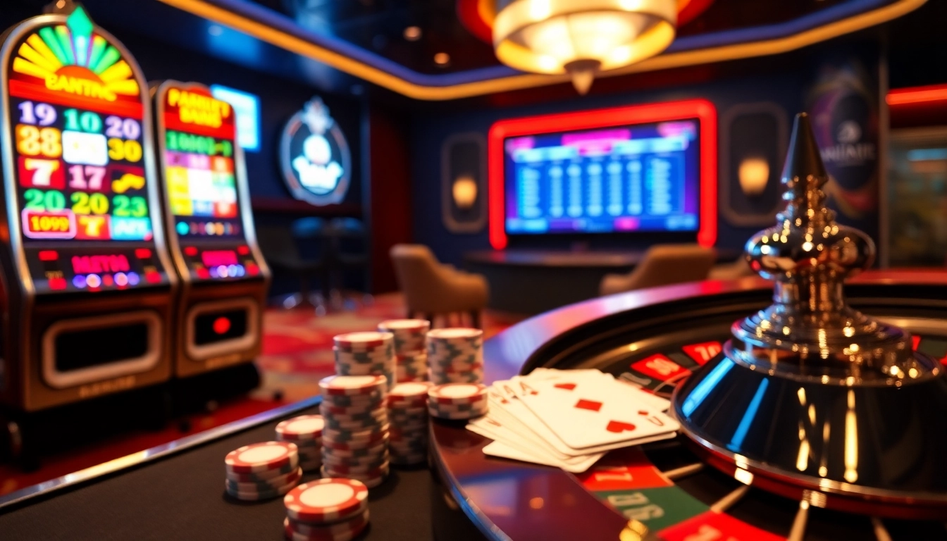 Playing at a vibrant slot machine highlights excitement at https://68vip.sh/ casino.