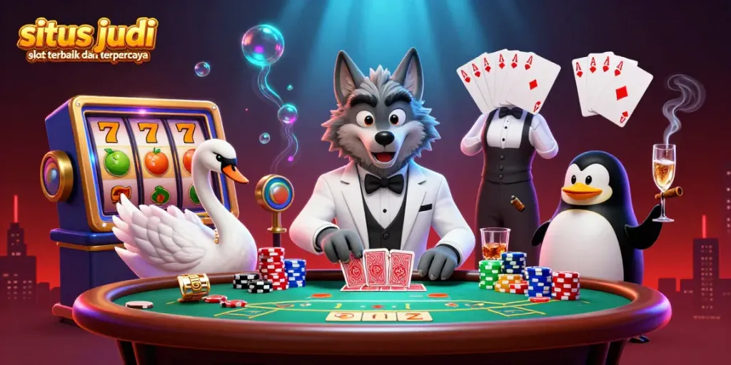Menangkan permainan di situs judi slot terbaik dan terpercaya dengan suasana casino yang elegan dan menarik.