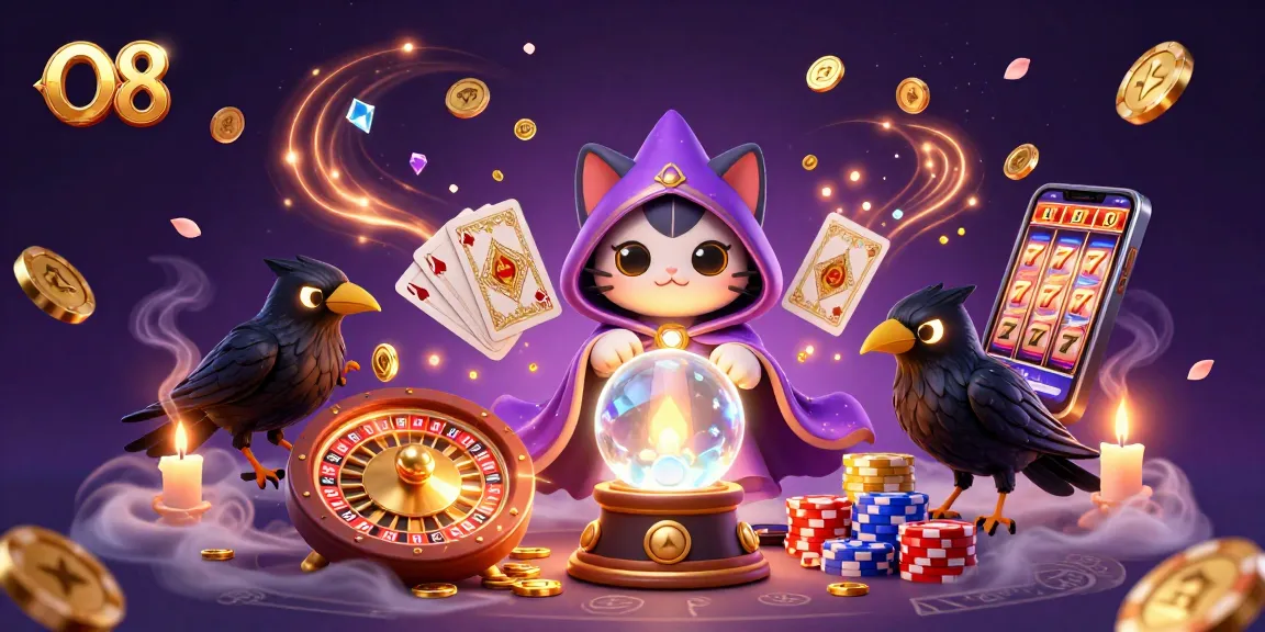 O8 enhances your gaming experience with vibrant illustrations and dynamic casino action.