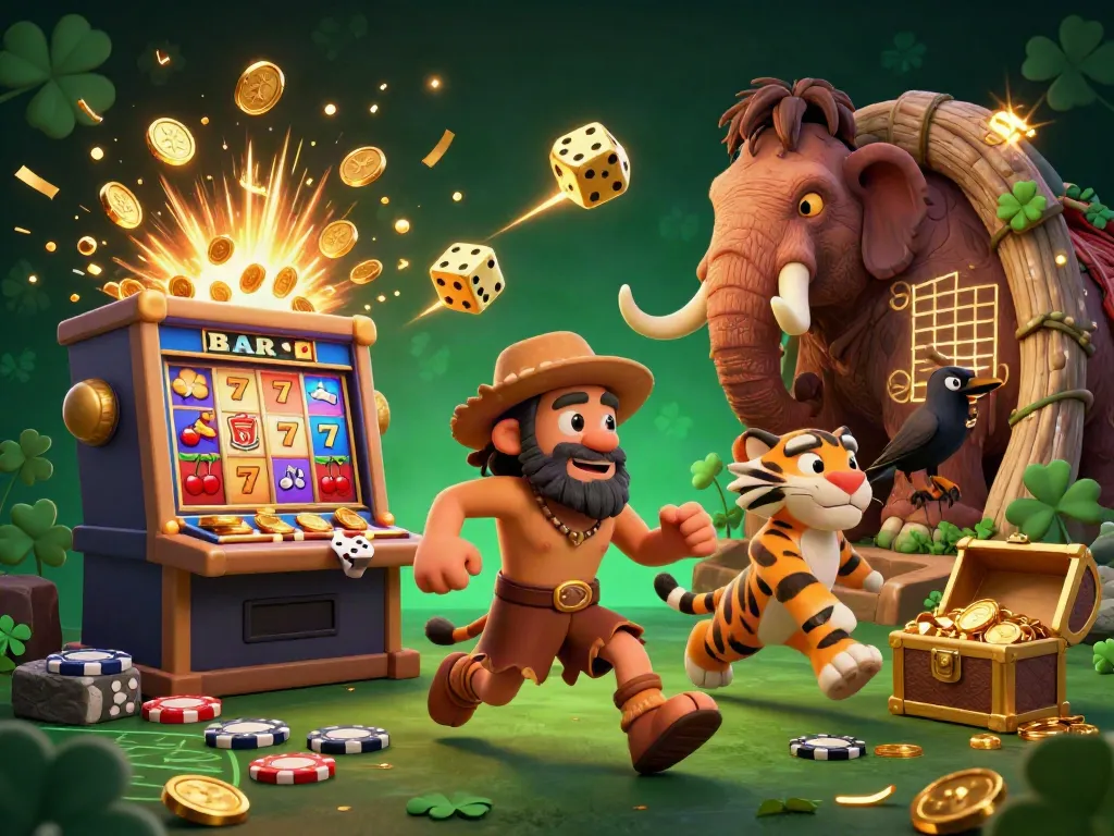 Enjoy the action at situs judi slot terbaik dan terpercaya with colorful slot machines and thrilling casino characters.