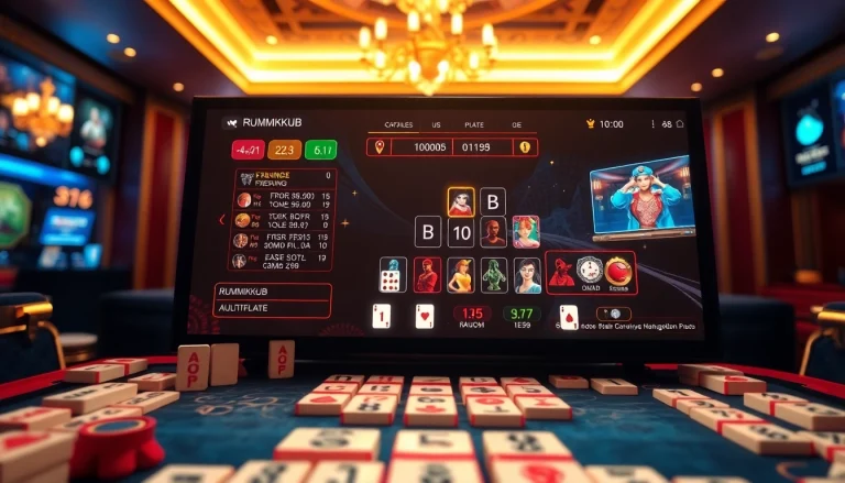 חוויה של רמיקוב אונליין עם ממשק קזינו דיגיטלי דינמי המציג משחקים מרגשים.