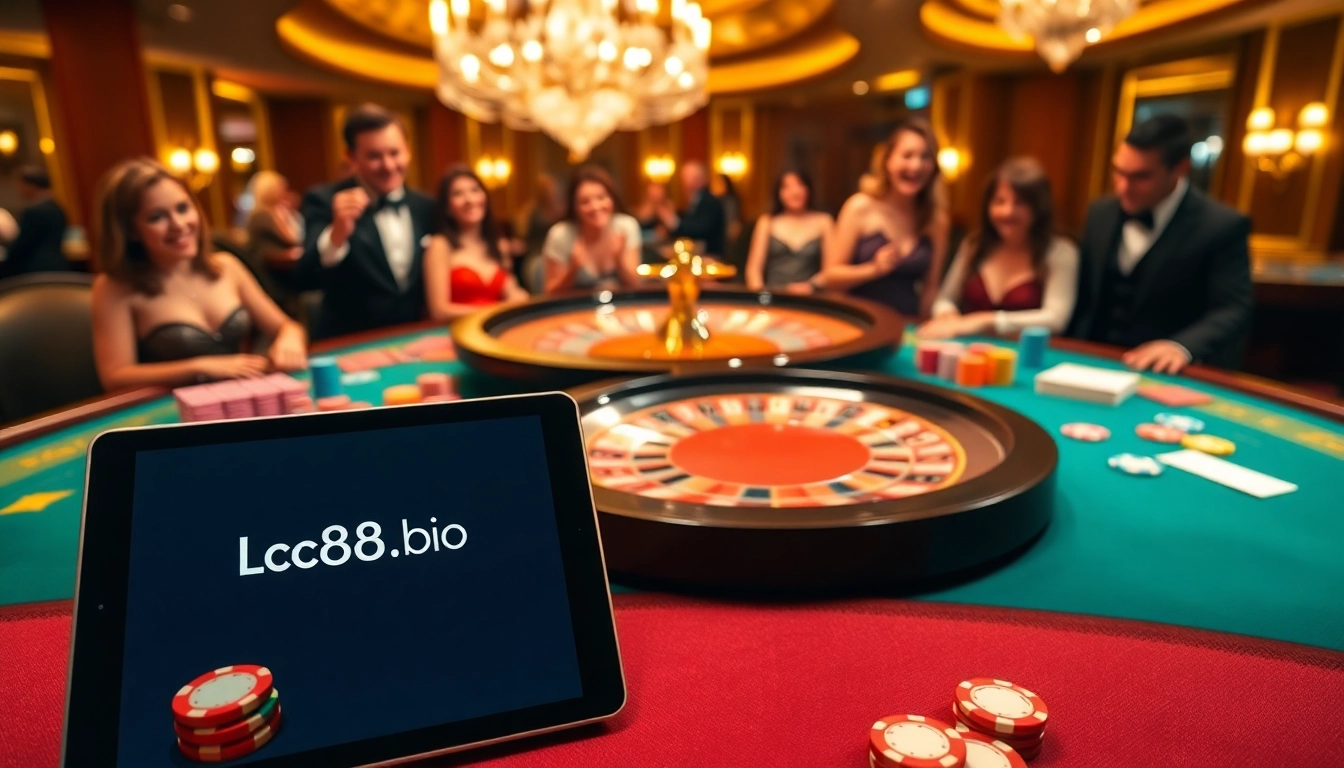 Experience luxury gambling with a lively casino scene and https://lc88.bio/ in action.