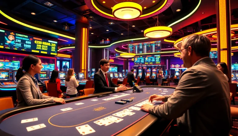 에볼루션 카지노의 생생한 게임 테이블에서 활동하는 플레이어와 딜러의 모습