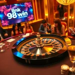 Experience the thrill of winning at link 98win in a luxurious casino setting.